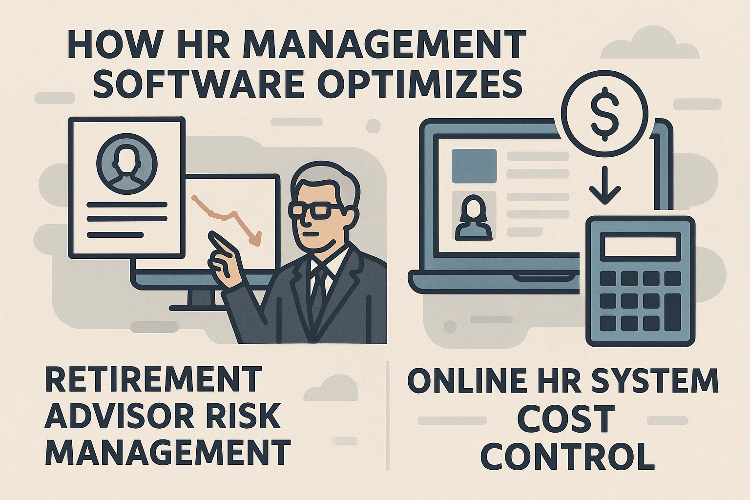 HR管理软件如何优化退休顾问风险管理与在线人事系统成本控制