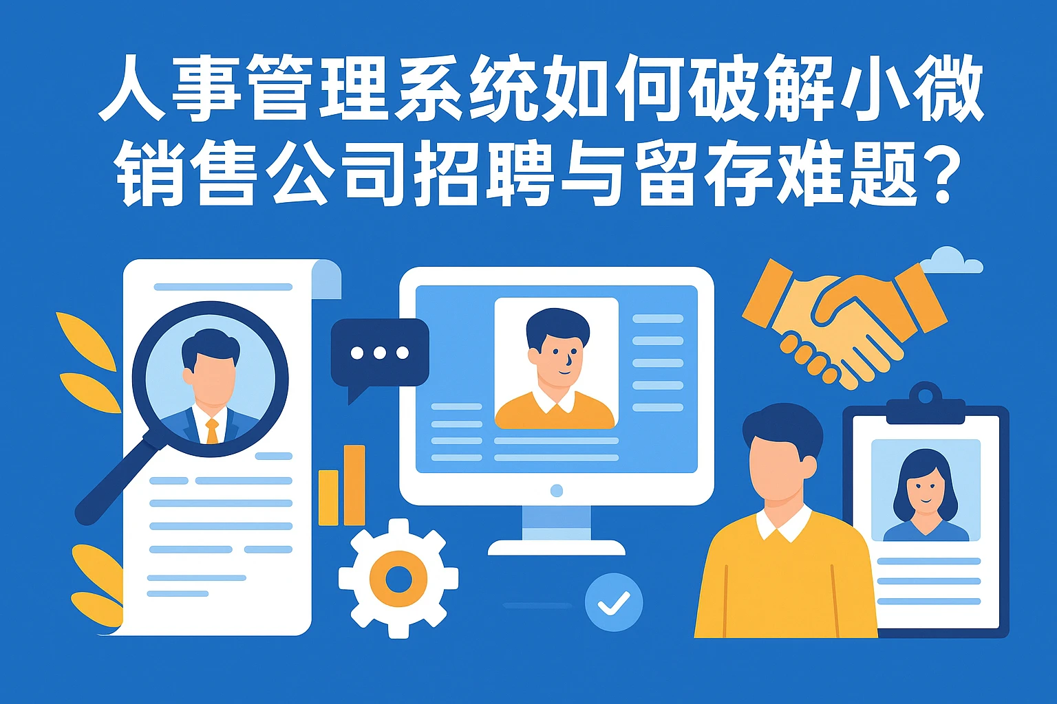 人事管理系统如何破解小微销售公司招聘与留存难题？