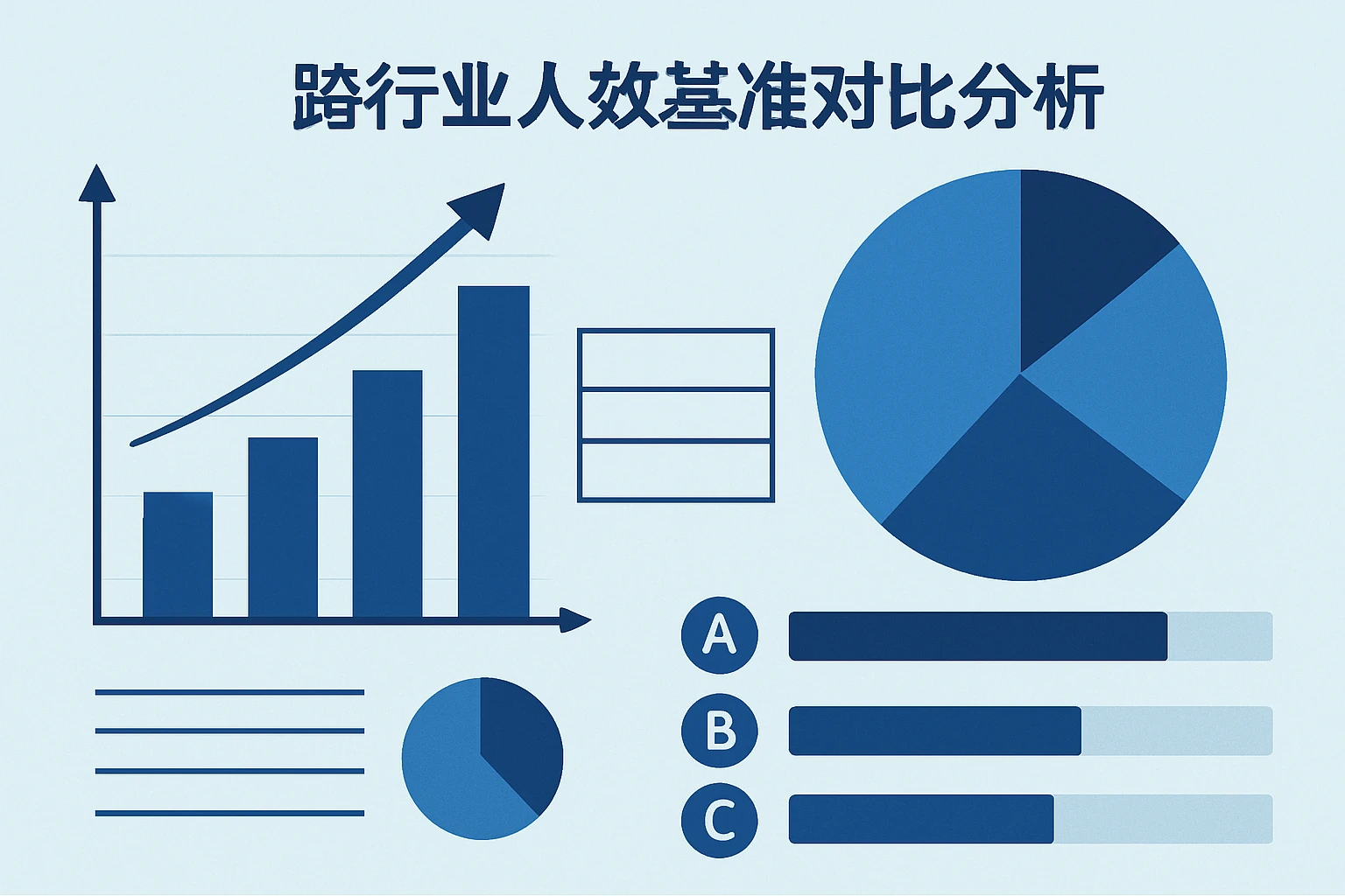 跨行业人效基准对比分析