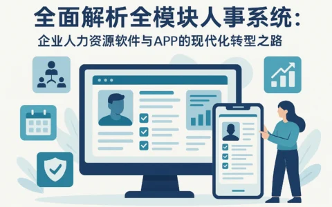 全面解析全模块人事系统：企业人力资源软件与APP的现代化转型之路