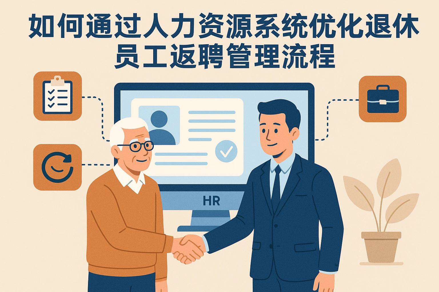如何通过人力资源系统优化退休员工返聘管理流程