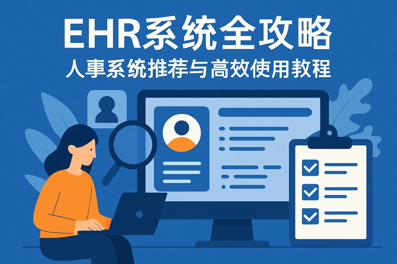 EHR系统全攻略:人事系统推荐与高效使用教程