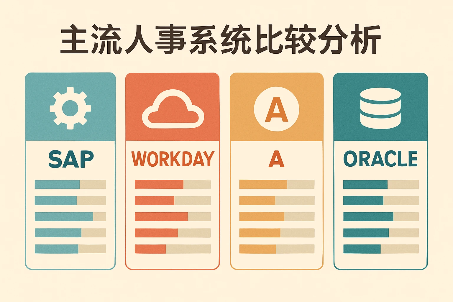 主流人事系统比较分析
