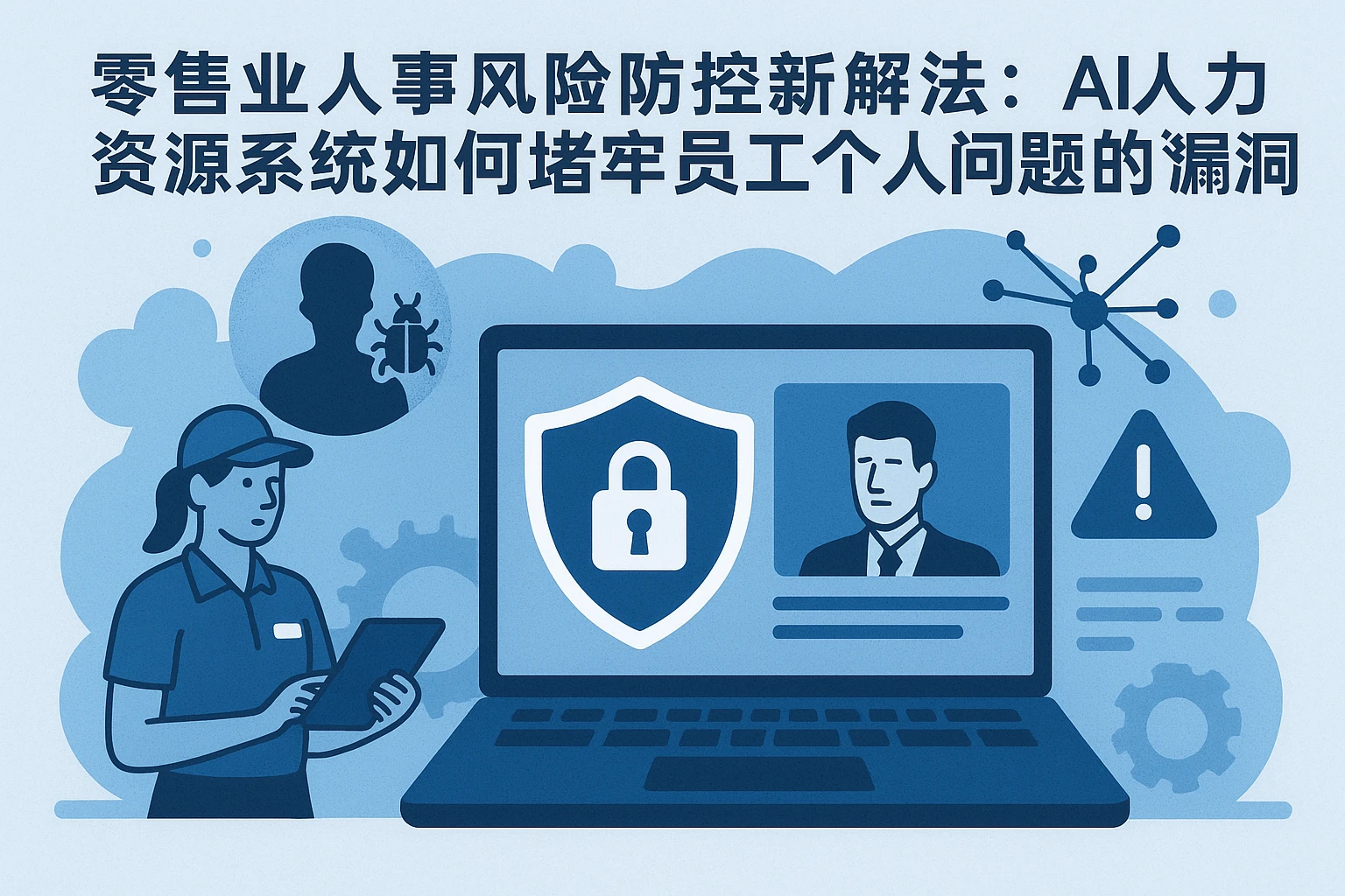 零售业人事风险防控新解法:AI人力资源系统如何堵牢员工个人问题的“漏洞”