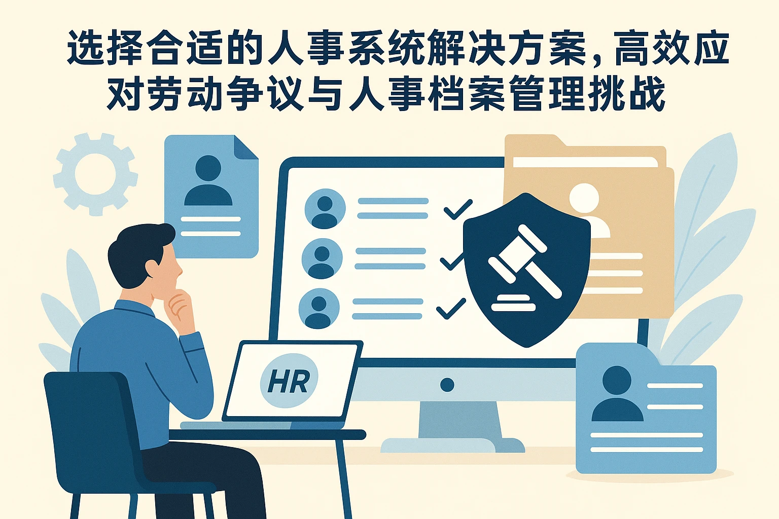 选择合适的人事系统解决方案,高效应对劳动争议与人事档案管理挑战