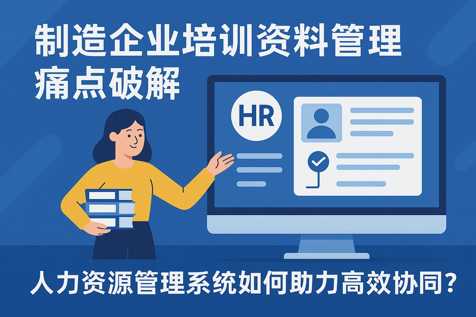 制造企业培训资料管理痛点破解:人力资源管理系统如何助力高效协同?