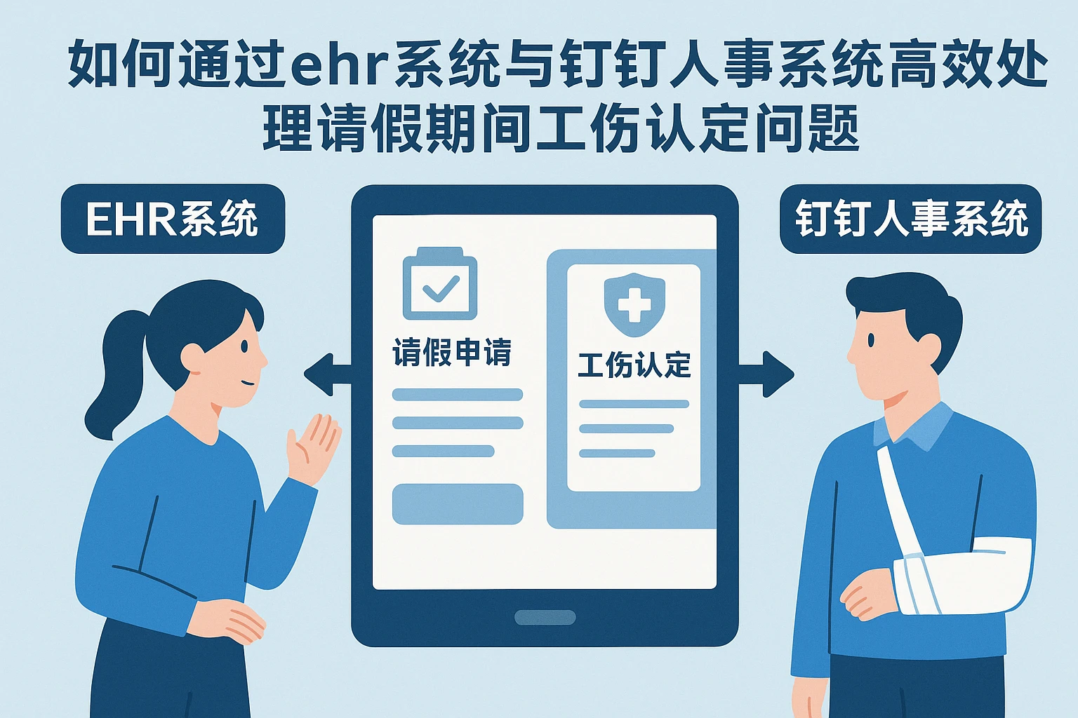 如何通过ehr系统与钉钉人事系统高效处理请假期间的工伤认定问题