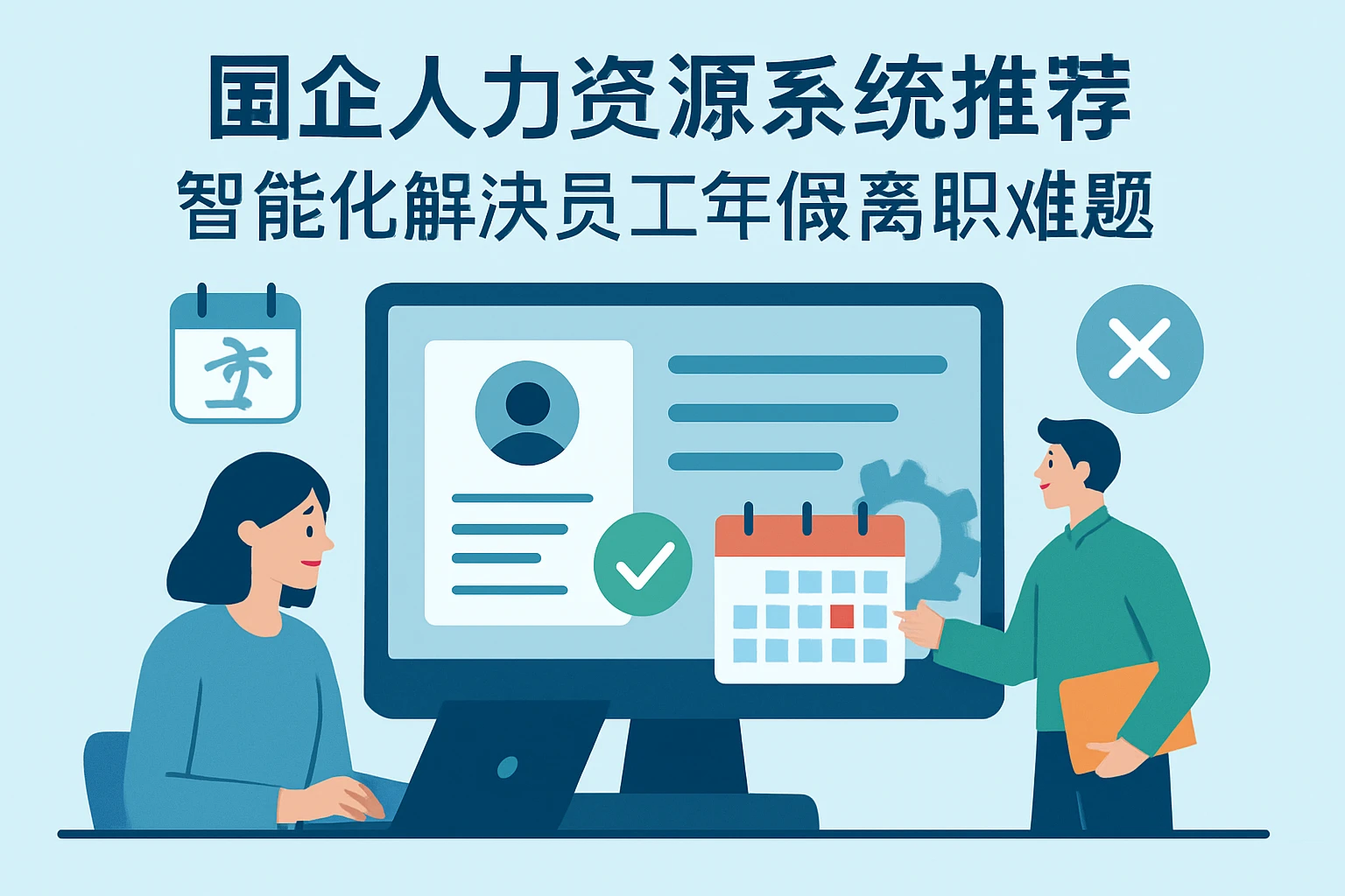 国企人力资源系统推荐:智能化解决员工年假离职难题