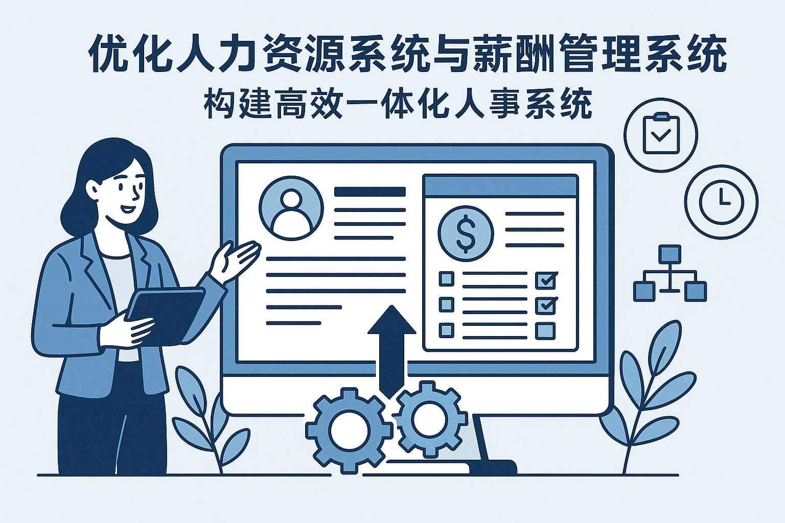 优化人力资源系统与薪酬管理系统,构建高效一体化人事系统