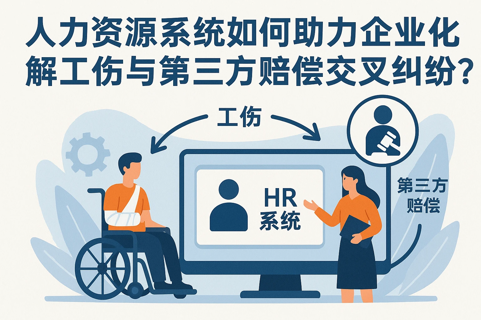 人力资源系统如何助力企业化解工伤与第三方赔偿交叉纠纷？