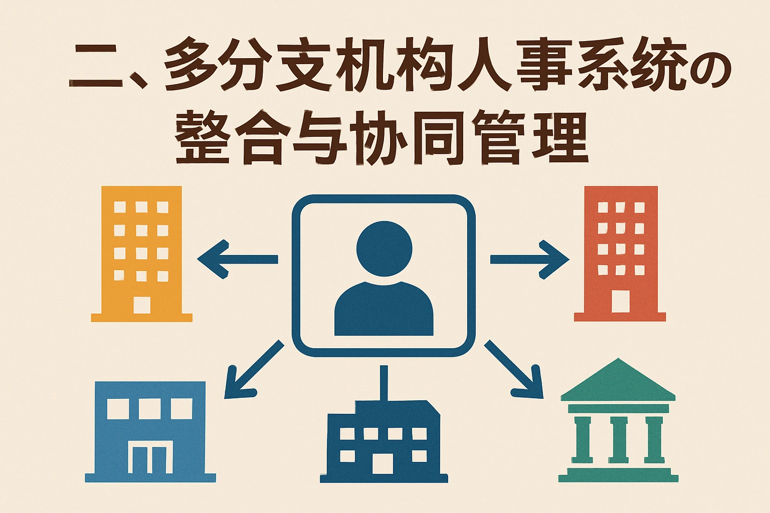 二、多分支机构人事系统的整合与协同管理