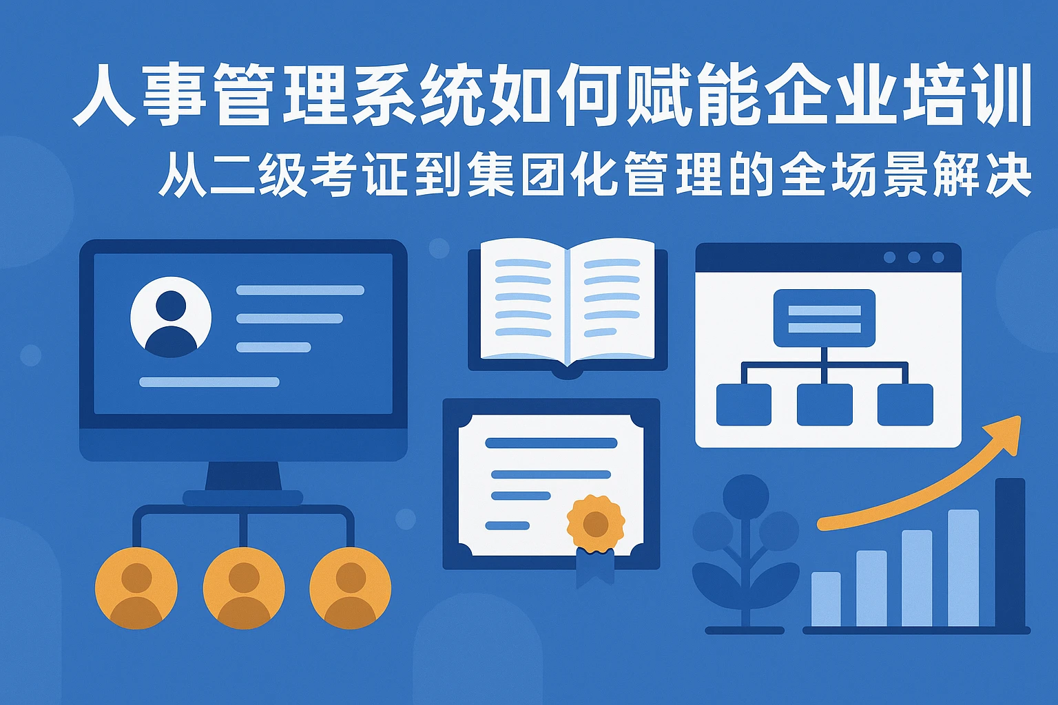 人事管理系统如何赋能企业培训？从二级考证到集团化管理的全场景解决方案