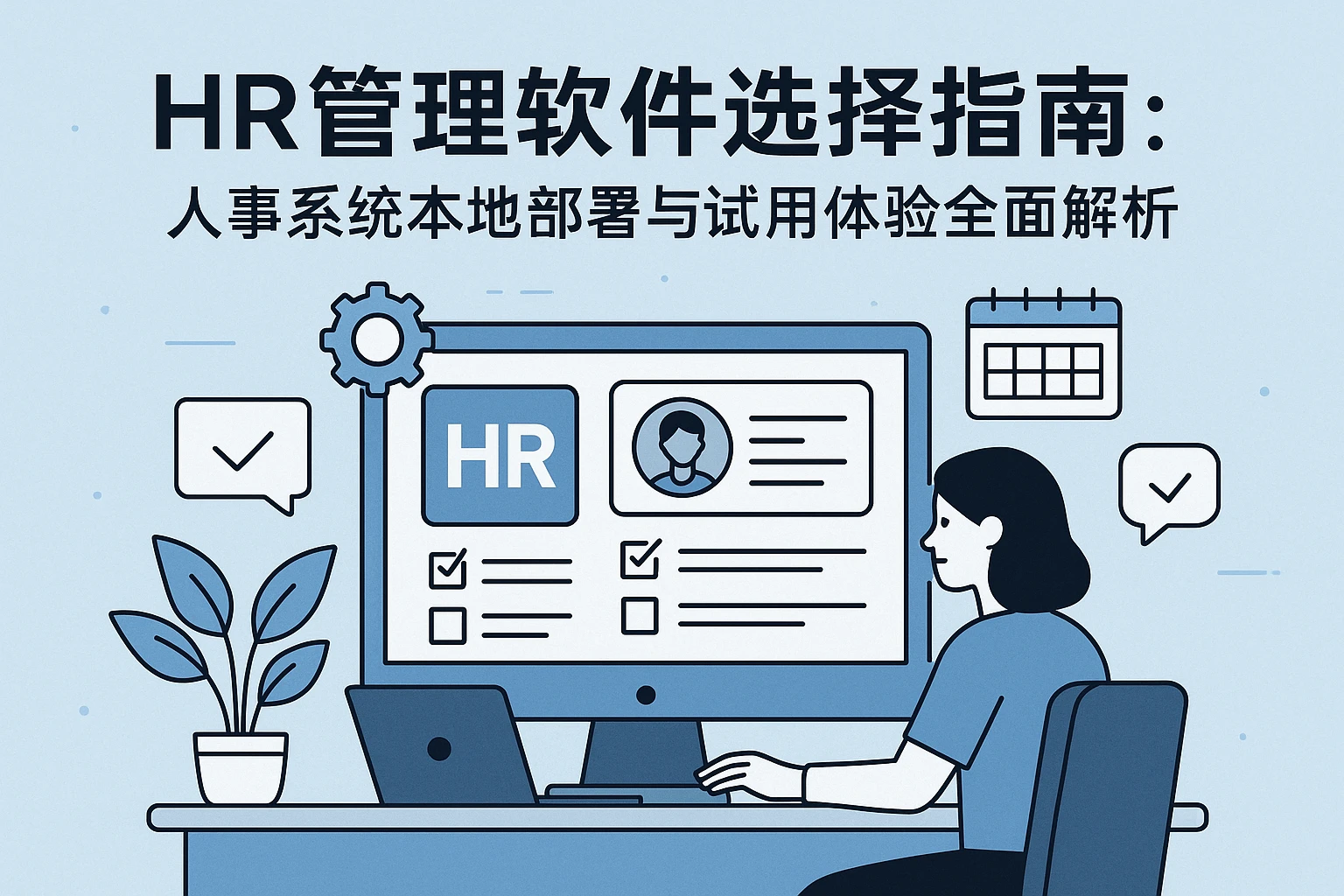 HR管理软件选择指南：人事系统本地部署与试用体验全面解析