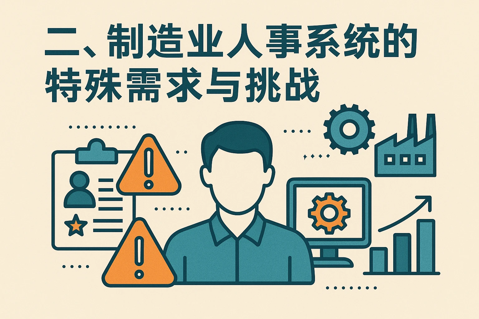 二、制造业人事系统的特殊需求与挑战