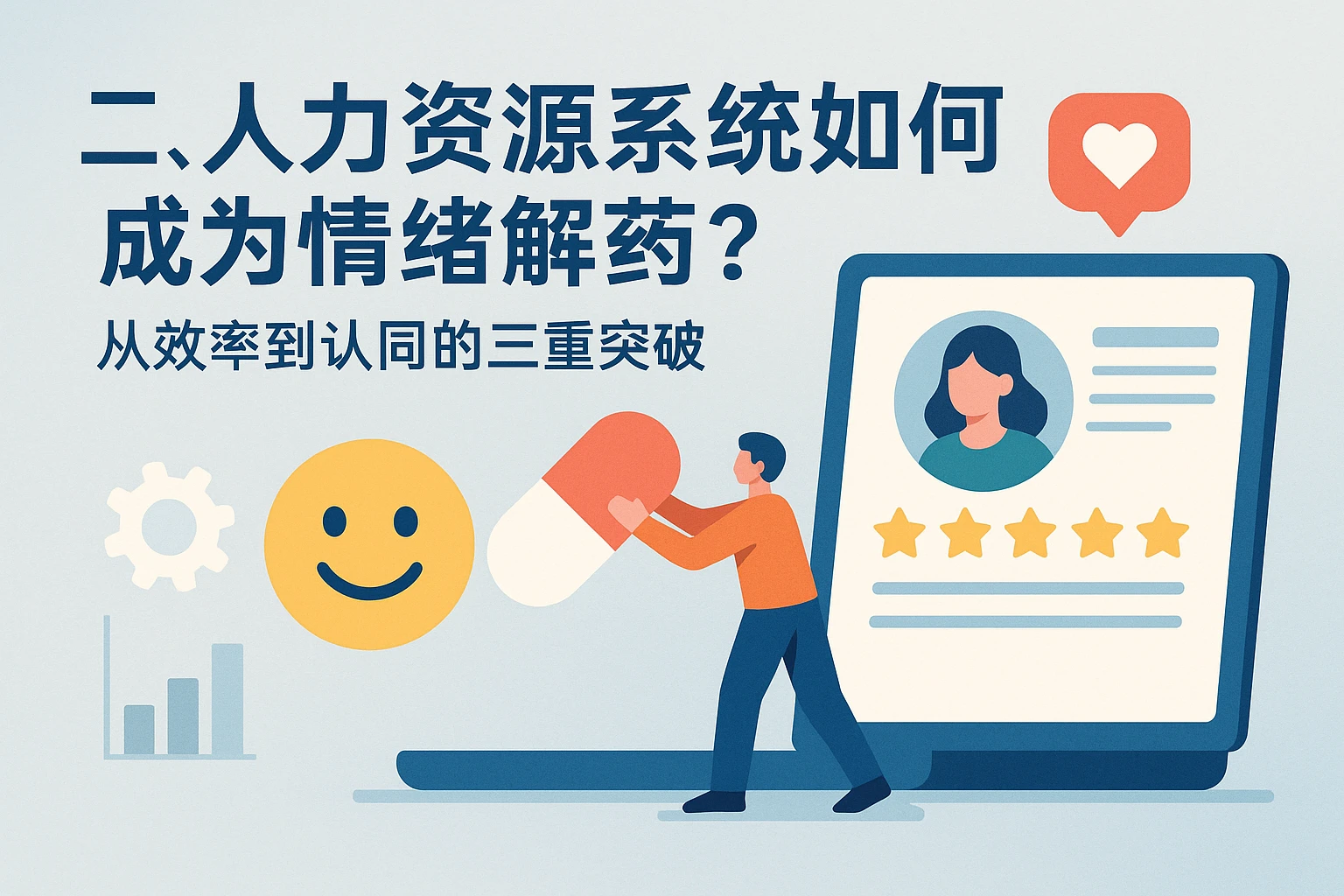 二、人力资源系统如何成为情绪解药？从效率到认同的三重突破