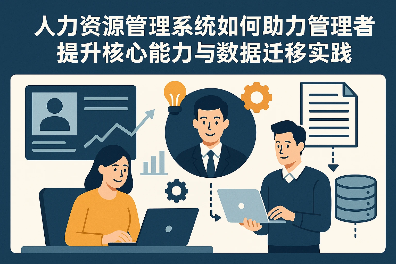 人力资源管理系统如何助力管理者提升核心能力与数据迁移实践