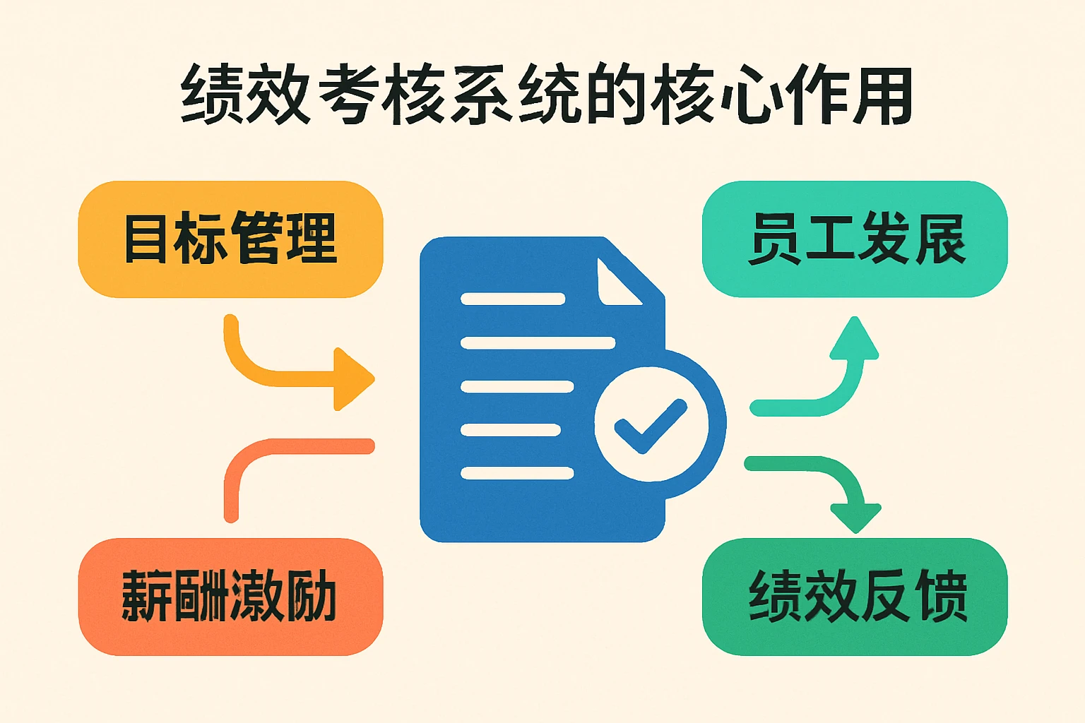 绩效考核系统的核心作用