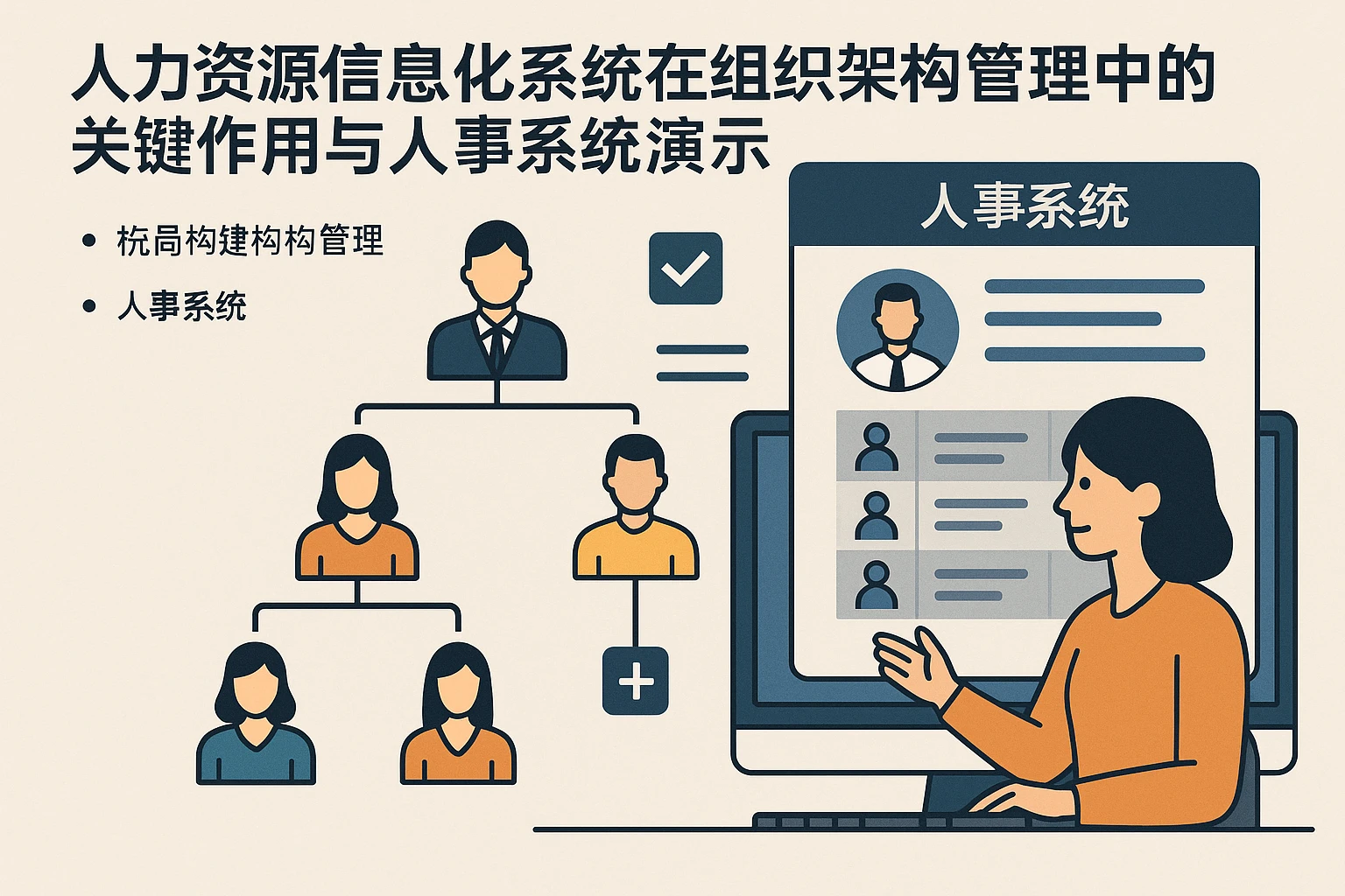 人力资源信息化系统在组织架构管理中的关键作用与人事系统演示