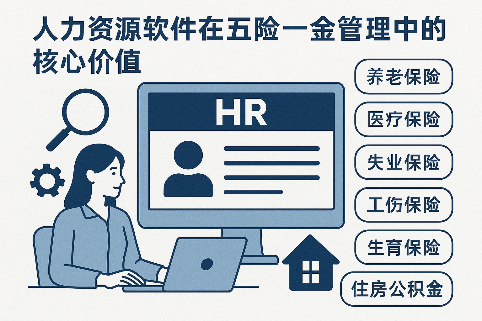 人力资源软件在五险一金管理中的核心价值