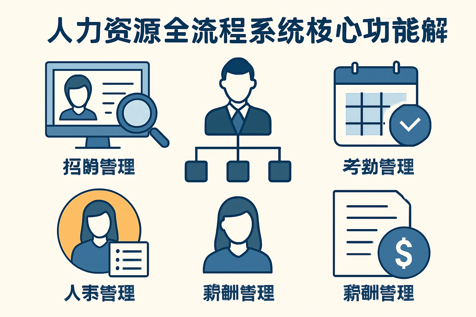 人力资源全流程系统的核心功能解析