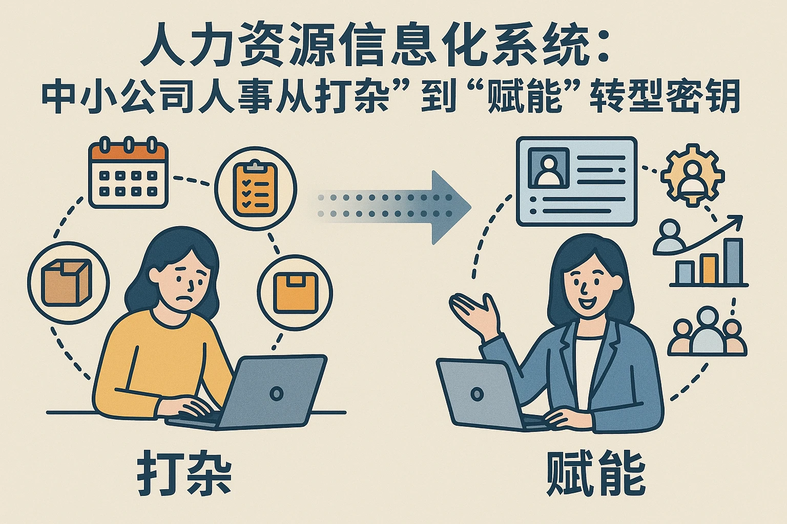 人力资源信息化系统：中小公司人事从“打杂”到“赋能”的转型密钥