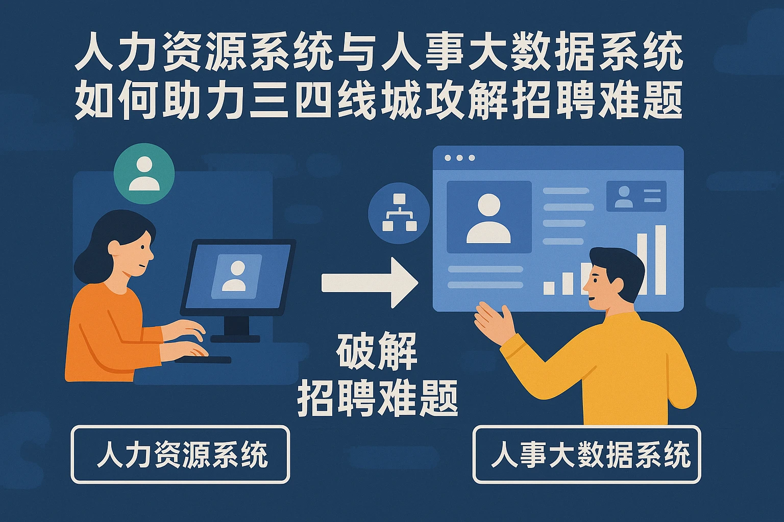 人力资源系统与人事大数据系统如何助力三四线城市破解招聘难题