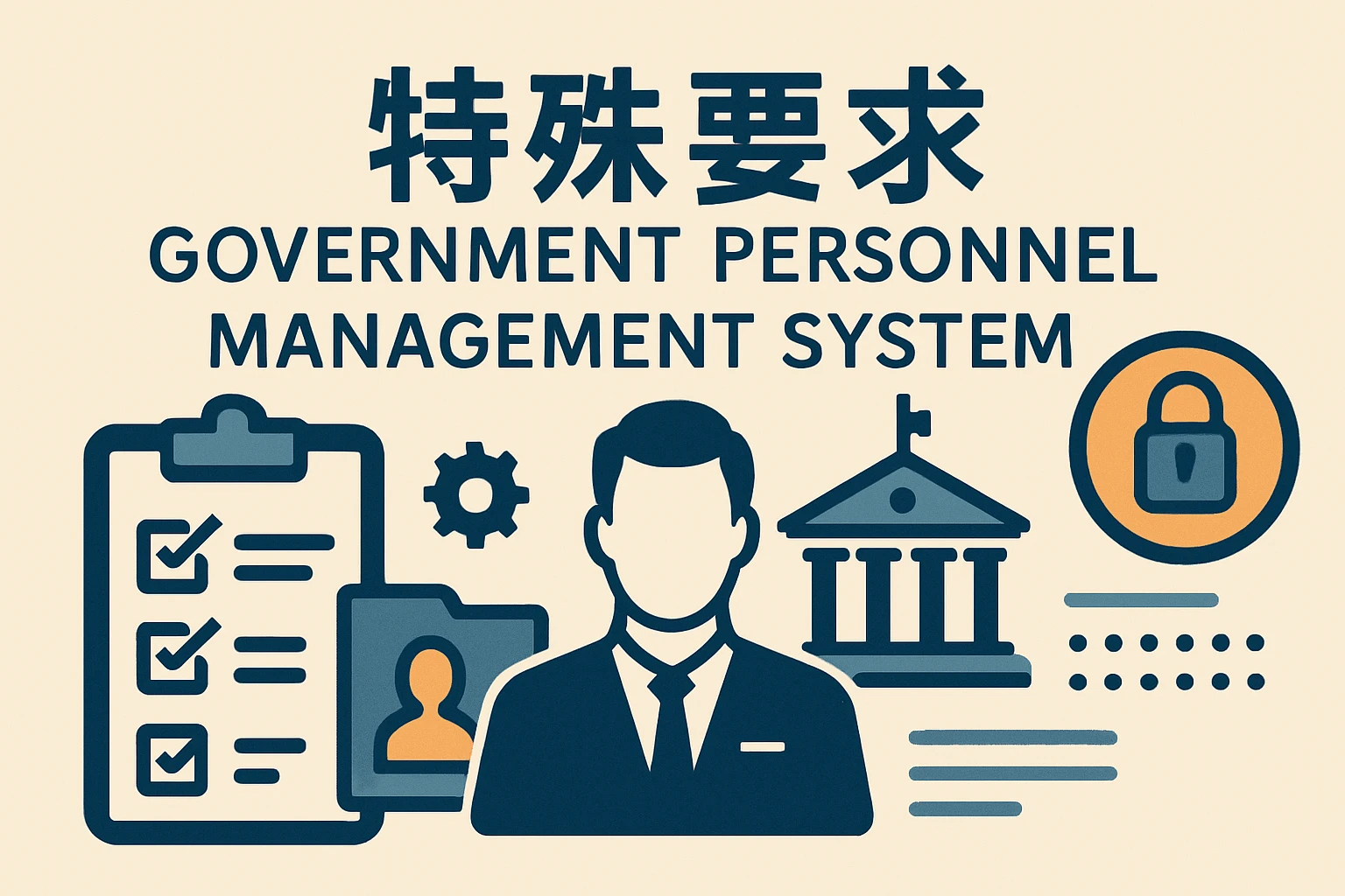 政府人事管理系统的特殊要求