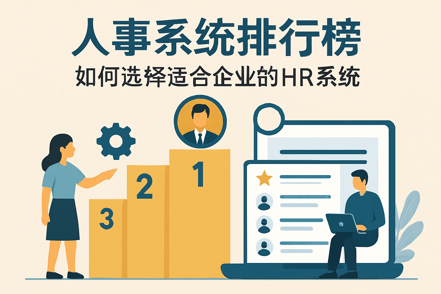 人事系统排行榜：如何选择适合企业的HR系统