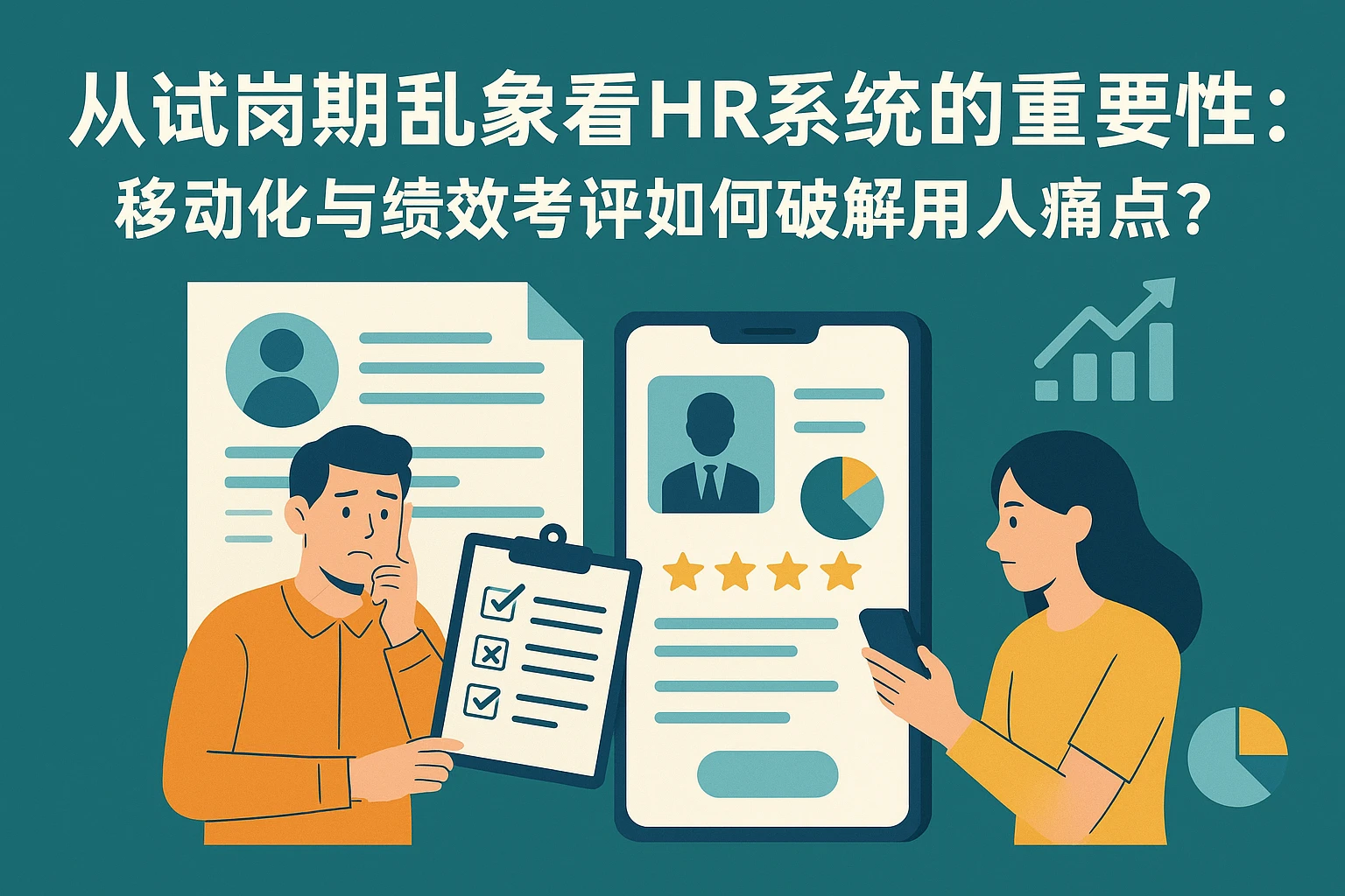 从试岗期乱象看HR系统的重要性：移动化与绩效考评如何破解用人痛点？