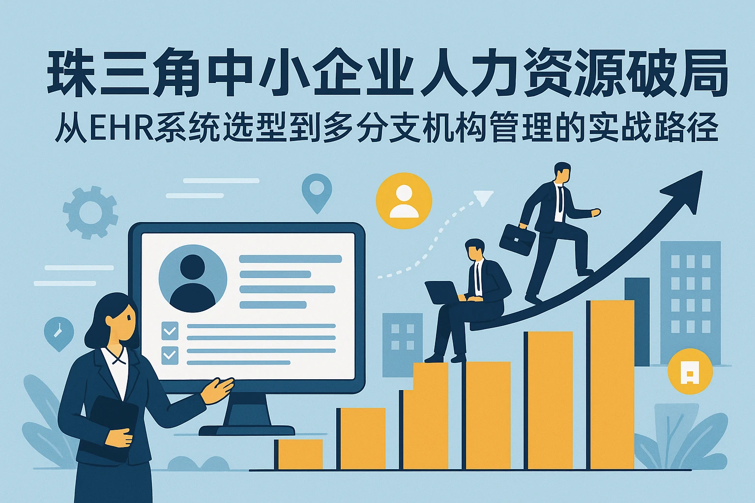 珠三角中小企业人力资源破局:从ehr系统选型到多分支机构管理的实战路径