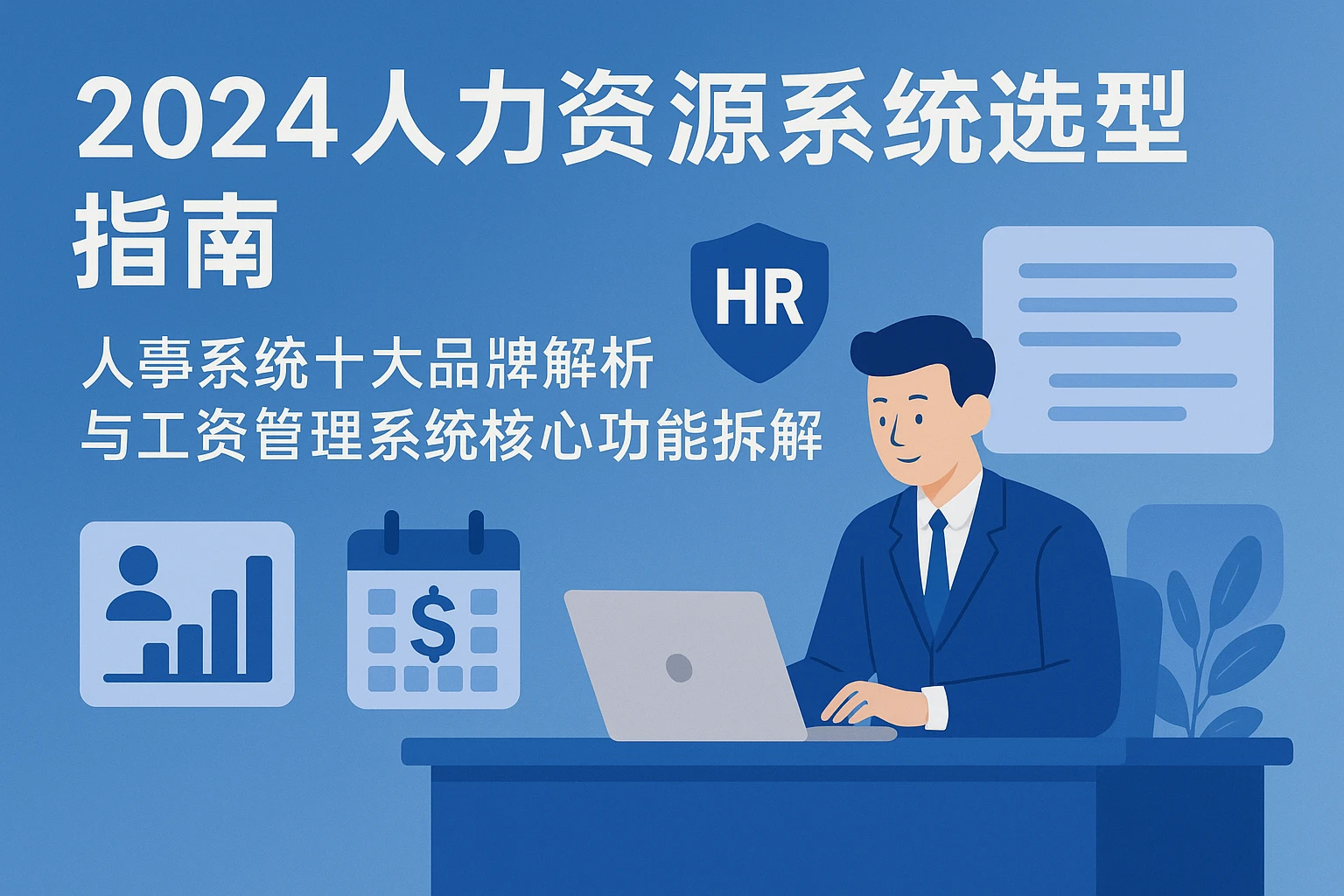 2024人力资源系统选型指南：人事系统十大品牌解析与工资管理系统核心功能拆解