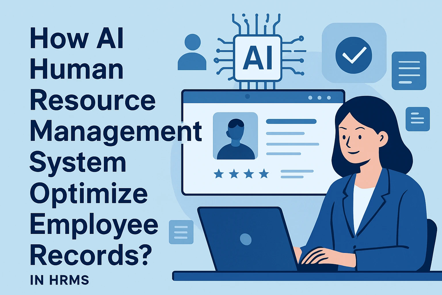 AI人事管理系统如何优化人力资源管理系统中的员工档案系统
