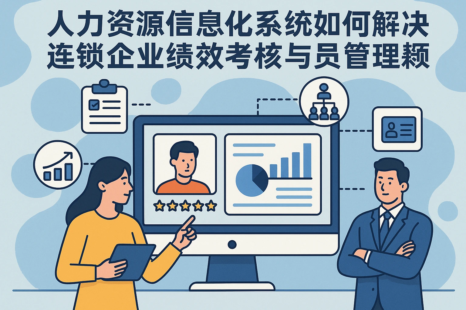 人力资源信息化系统如何解决连锁企业绩效考核与员工管理难题
