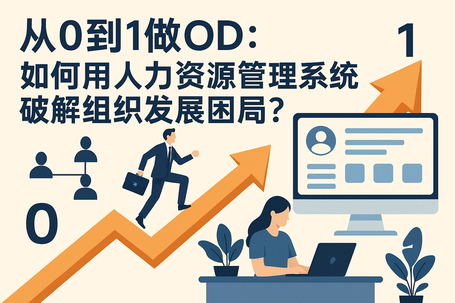 从0到1做OD：如何用人力资源管理系统破解组织发展困局？