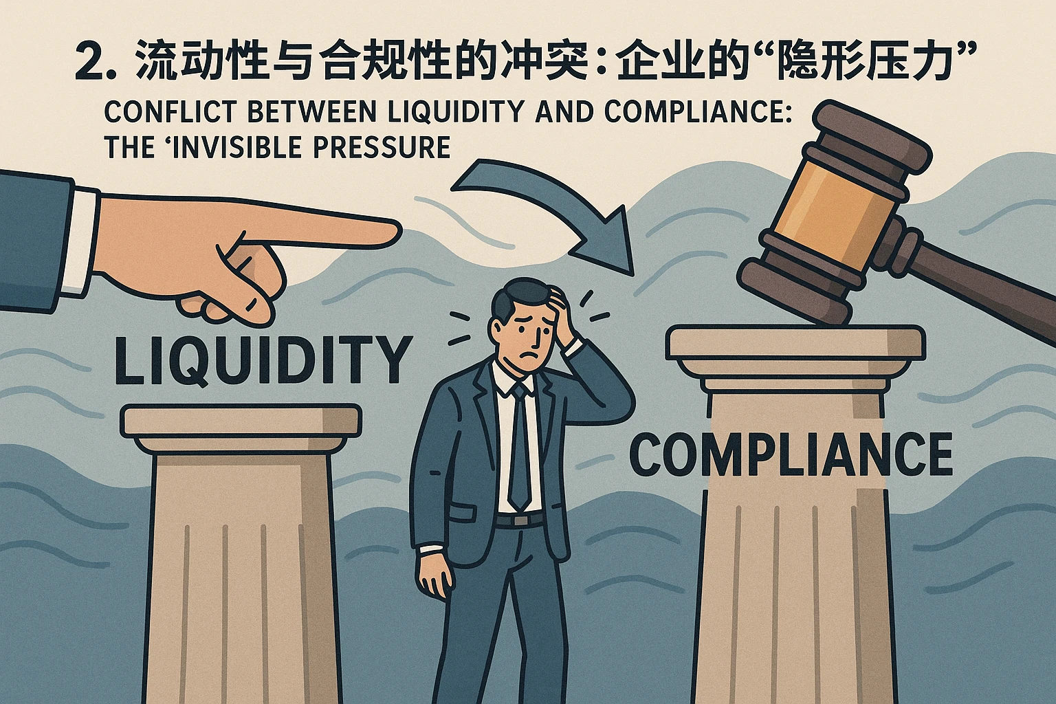2. 流动性与合规性的冲突:企业的“隐形压力”