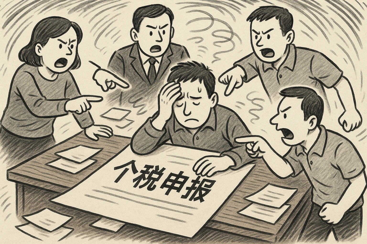 2. 个税申报的混乱：多主体参与下的责任不清