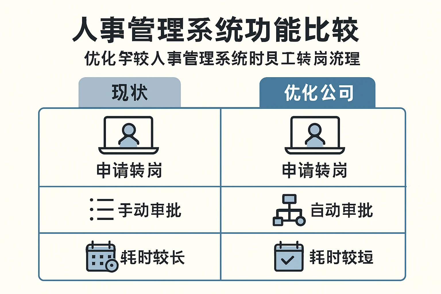 人事管理系统功能比较:优化学校人事管理系统的员工转岗流程