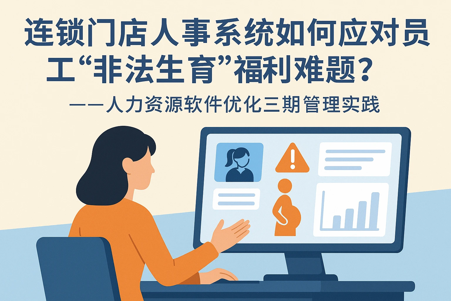 连锁门店人事系统如何应对员工“非法生育”福利难题？——人力资源软件优化三期管理实践