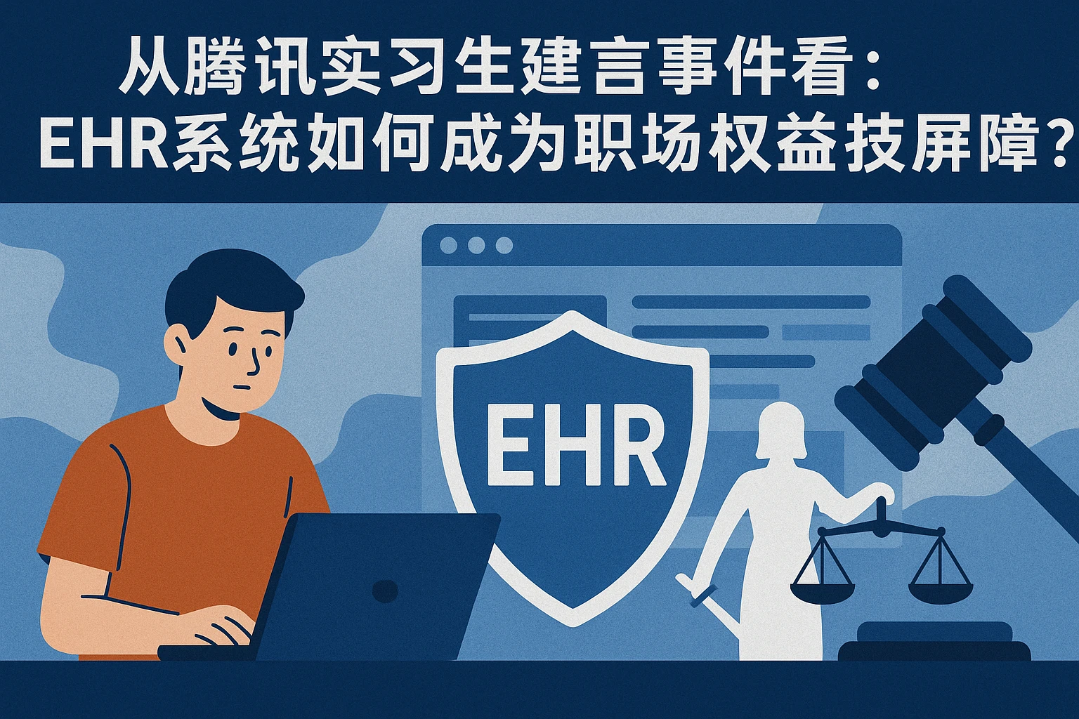 从腾讯实习生建言事件看:EHR系统如何成为职场权益的技术屏障?