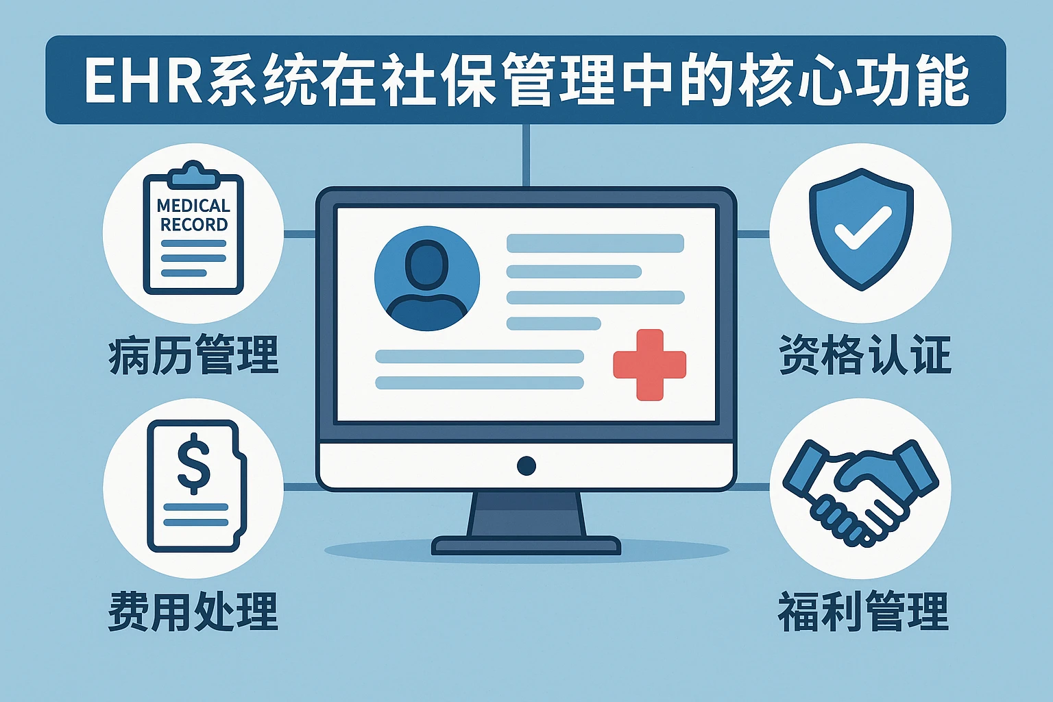 EHR系统在社保管理中的核心功能