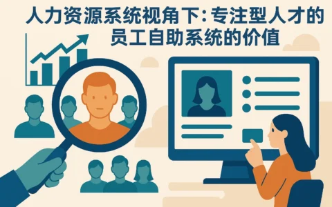 人力资源系统视角下：专注型人才的识别与员工自助系统的价值