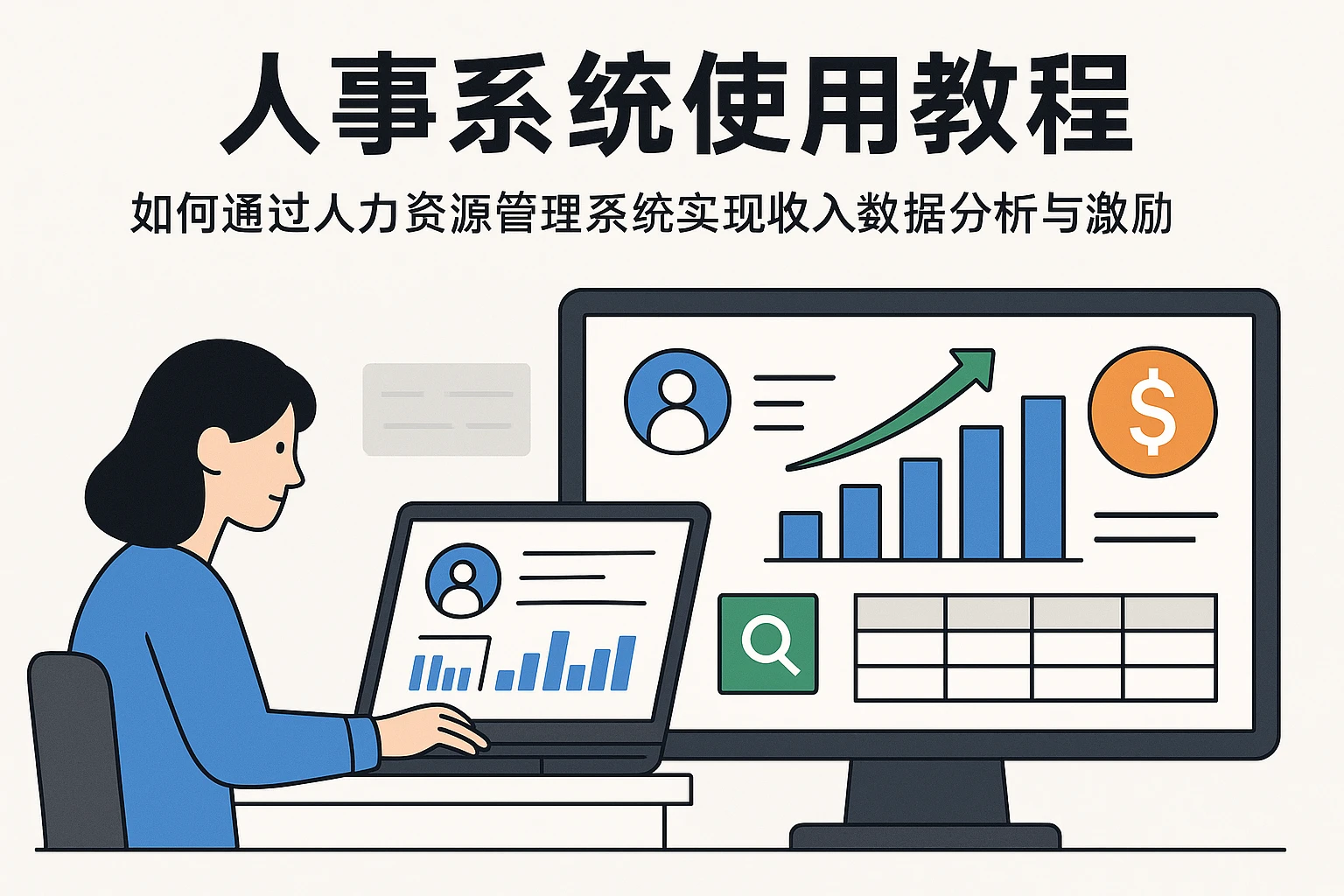 人事系统使用教程:如何通过人力资源管理系统实现收入数据分析与激励