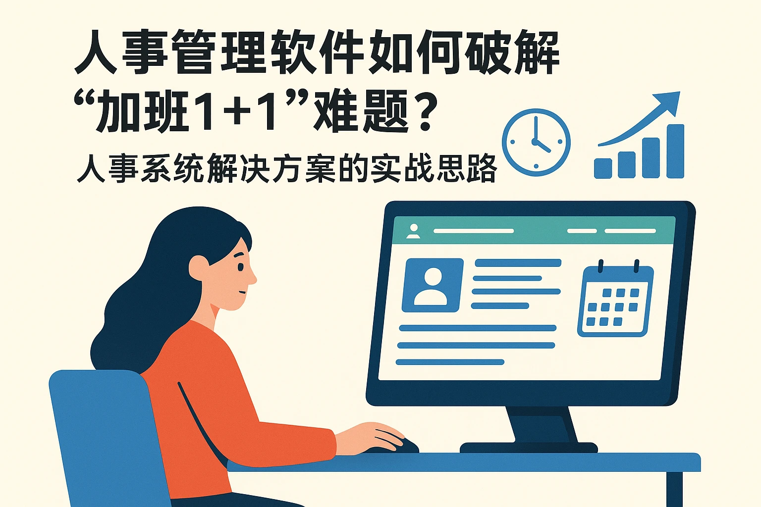 人事管理软件如何破解“加班1+1”难题?人事系统解决方案的实战思路