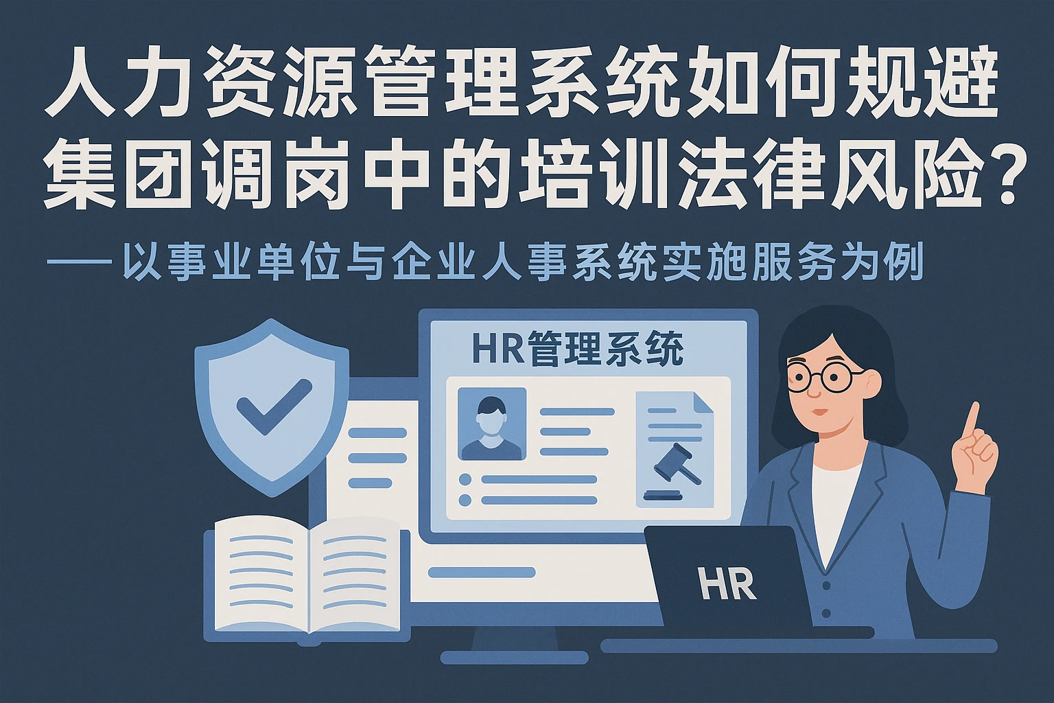 人力资源管理系统如何规避集团调岗中的培训法律风险？——以事业单位与企业人事系统实施服务为例
