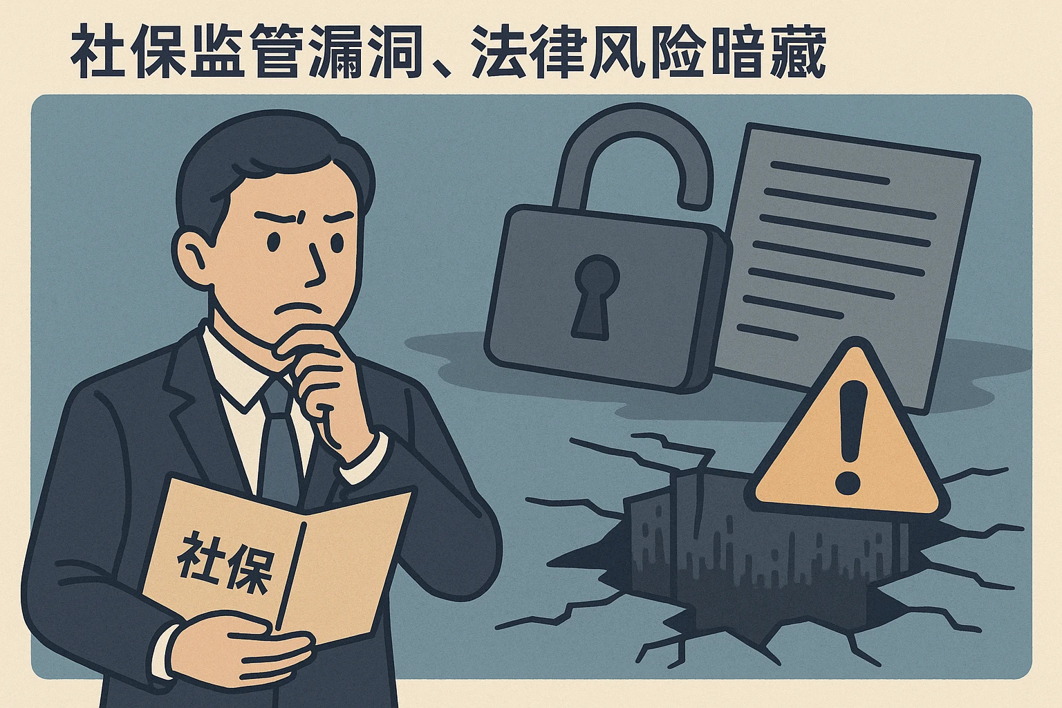 2. 社保监管漏洞，法律风险暗藏