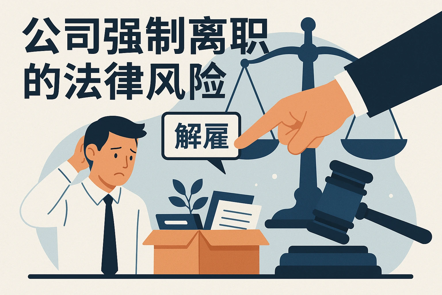 2. 公司强制离职的法律风险