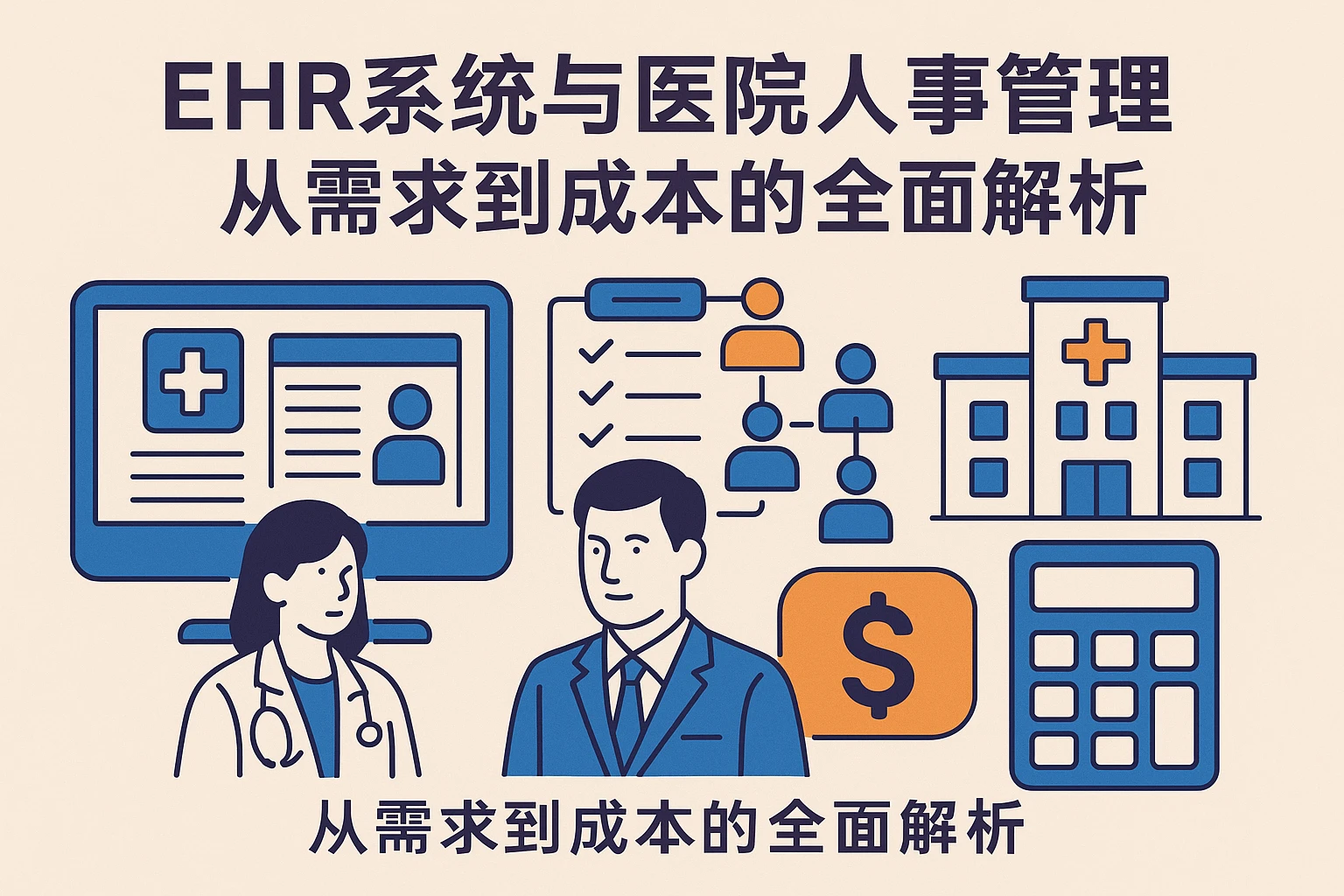 EHR系统与医院人事管理：从需求到成本的全面解析