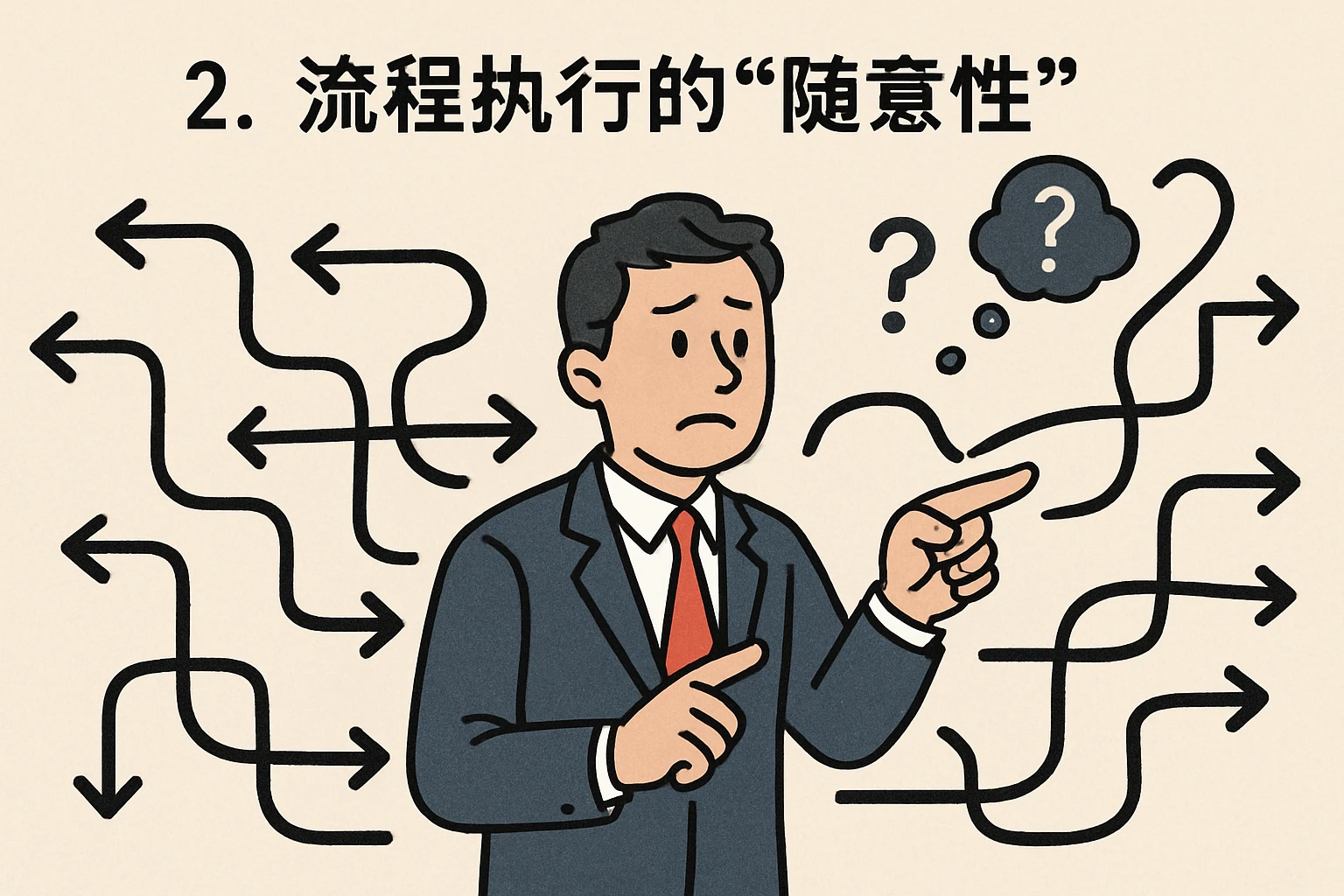 2. 流程执行的“随意性”