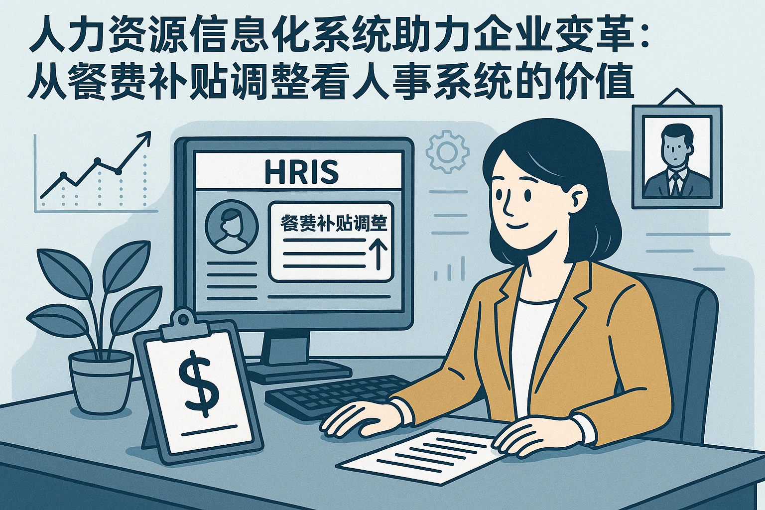 人力资源信息化系统助力企业变革:从餐费补贴调整看人事系统的价值
