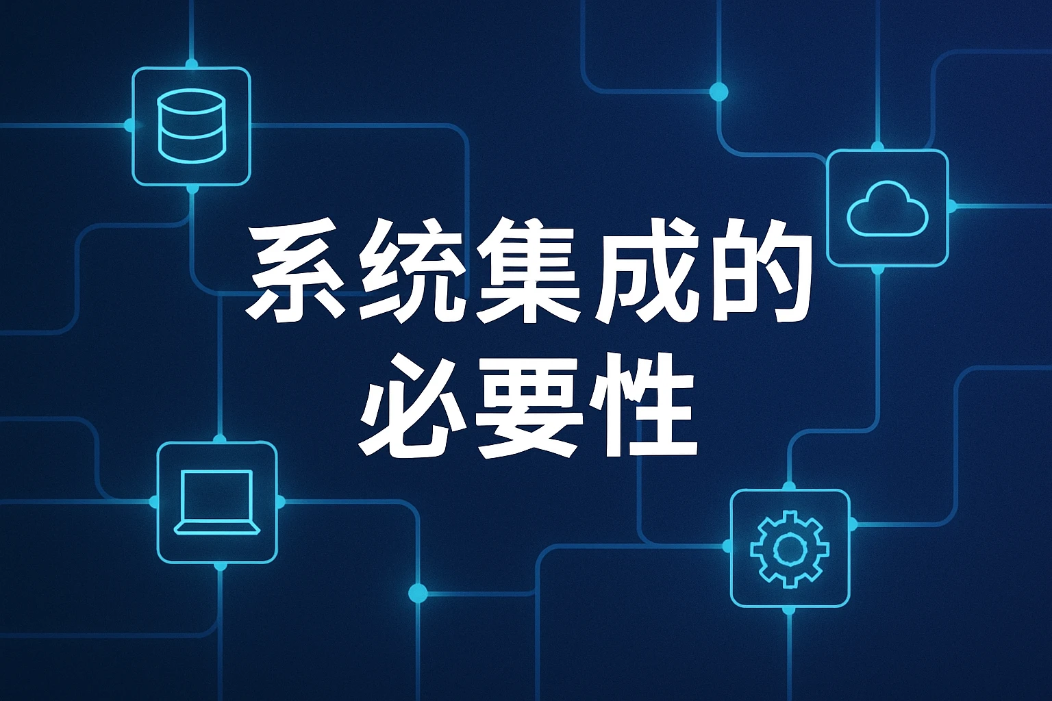 系统集成的必要性